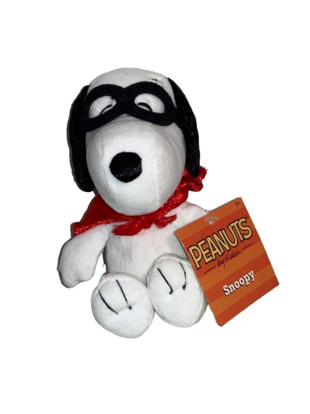 Peanuts Snoopy Plush Masked Marvel 6 inch Plush Red Cape Exclusive 2014